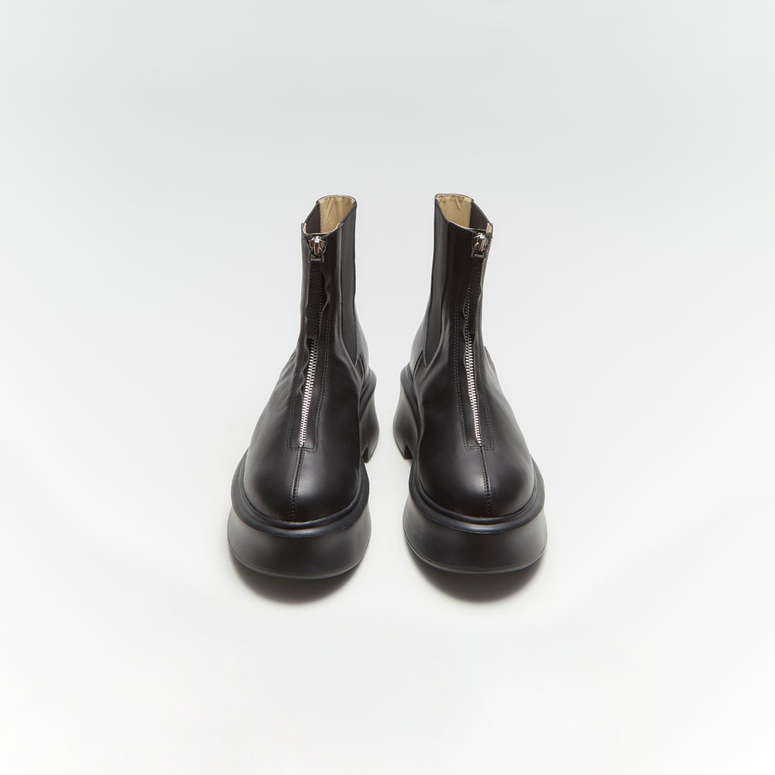 PRIMO LEATHER BOOTS （Black） -ALM. official web store