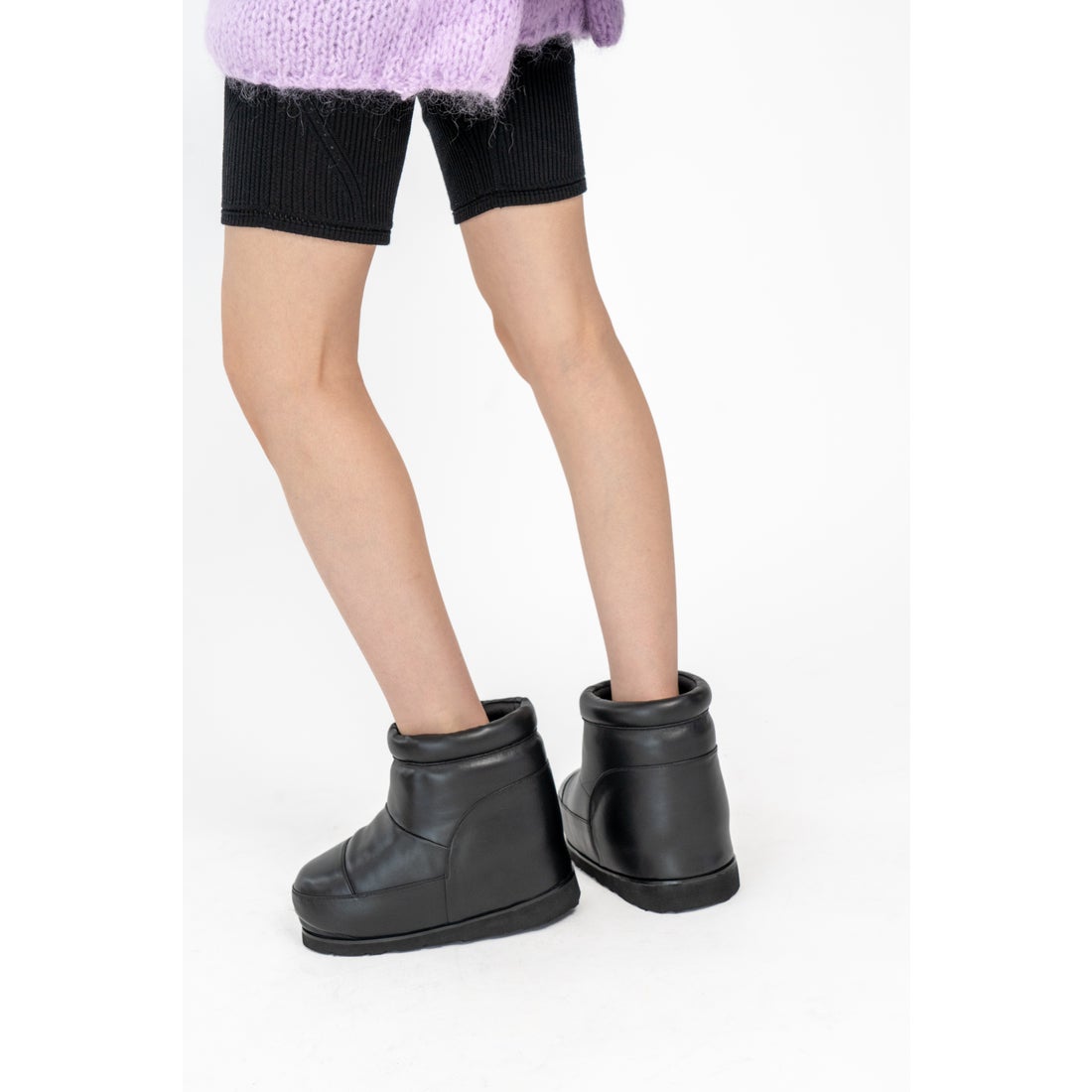 MOZU LEATHER BOOTS （Black） -ALM. official web store | オリジナル