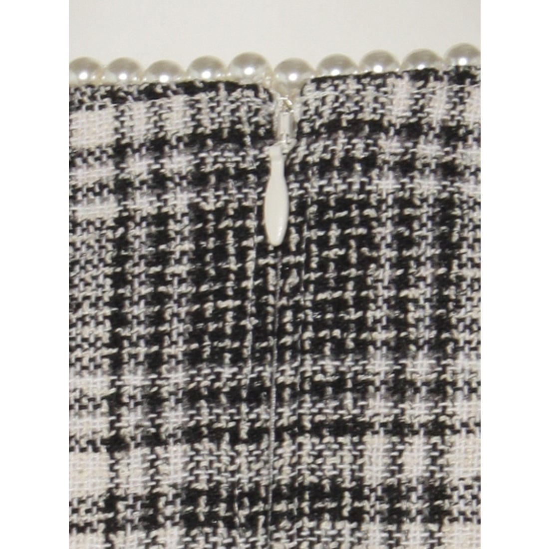 Apuweiser-riche ツイードパールワンピース （チェック