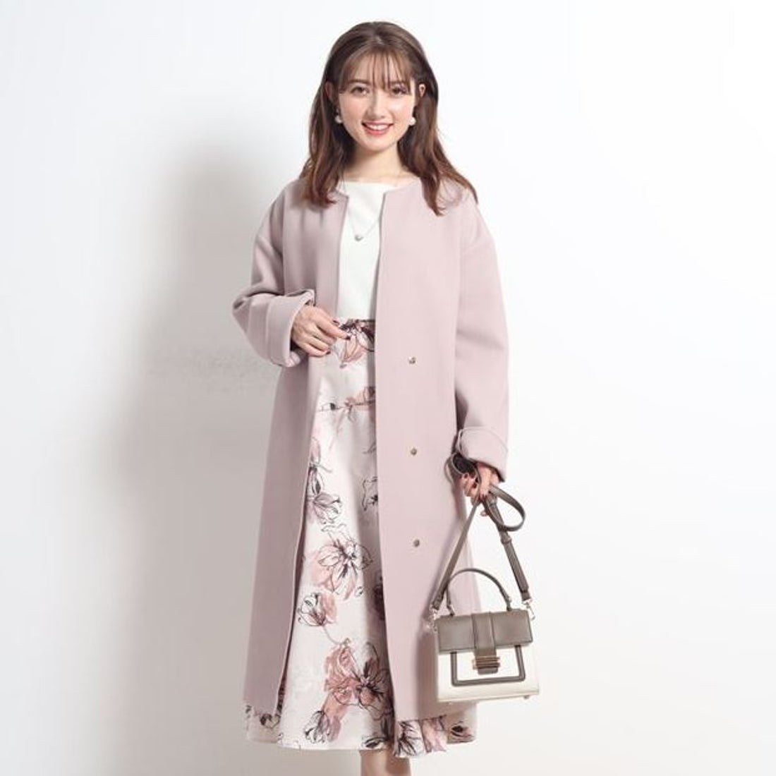 アプワイザーリッシェ Apuweiser-riche リバーコート （ピンク） -靴