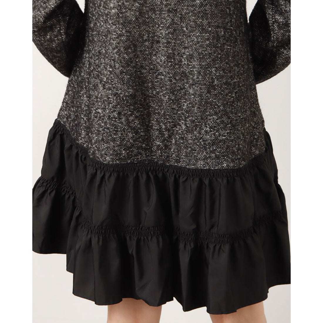 アプワイザーリッシェ Apuweiser-riche シャーリングティアードニット