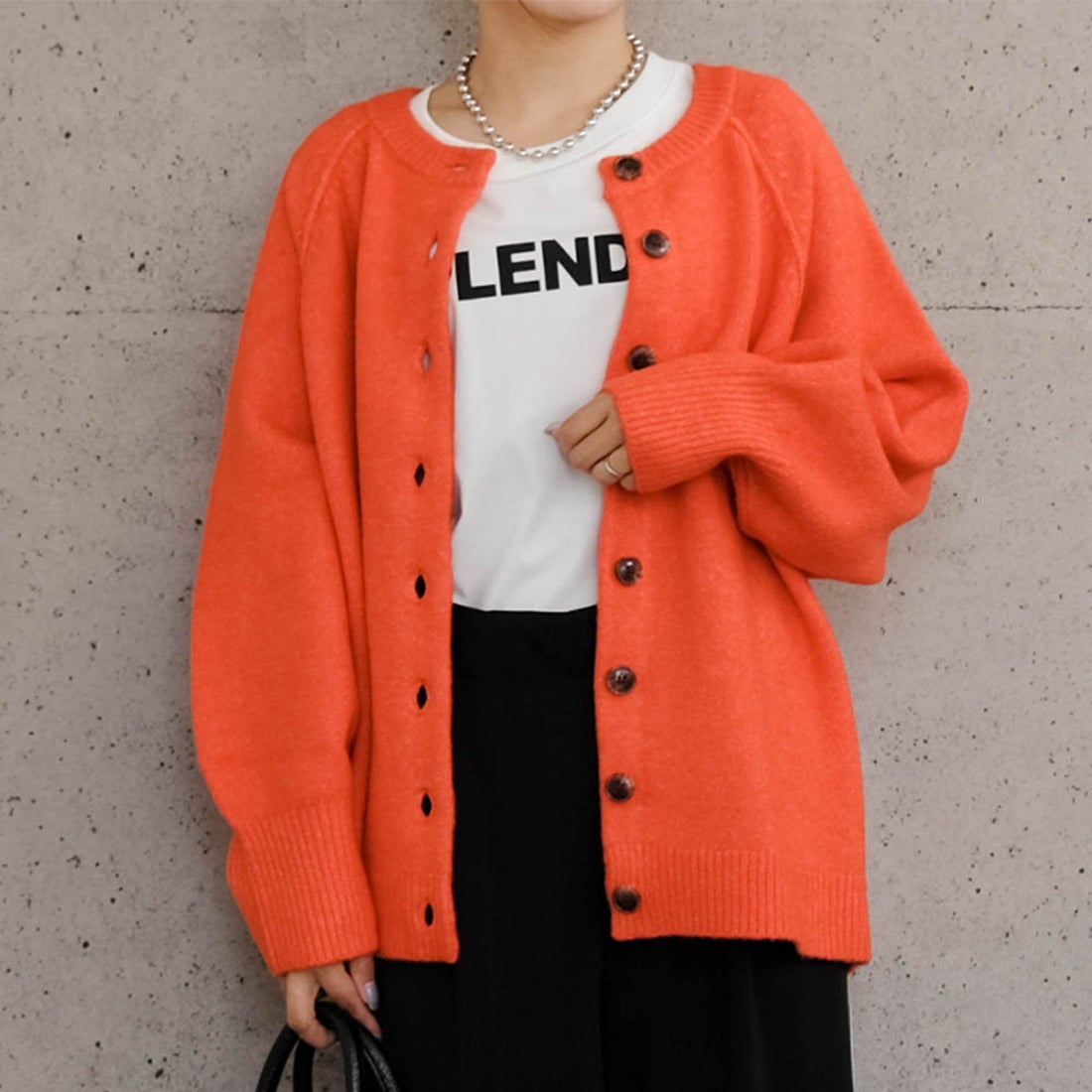 アクアガレージ aquagarage ドルマンスリーブニットカーディガン 秋 冬