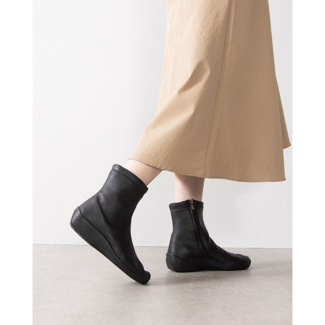 アルコペディコ ARCOPEDICO ショートブーツ （BLACK） -靴