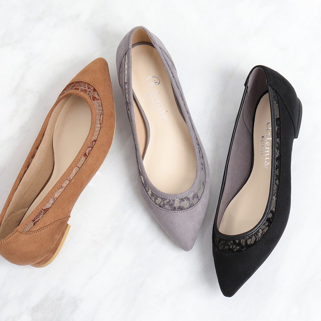 アルテミス バイ ダイアナ artemis by DIANA チュールレース ポイン