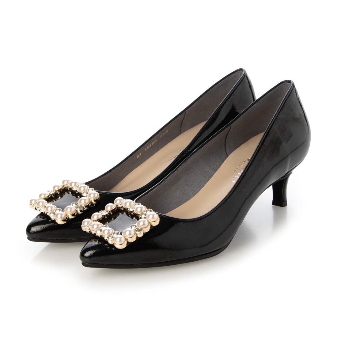 アルテミス バイ ダイアナ artemis by DIANA パールビジューバックル