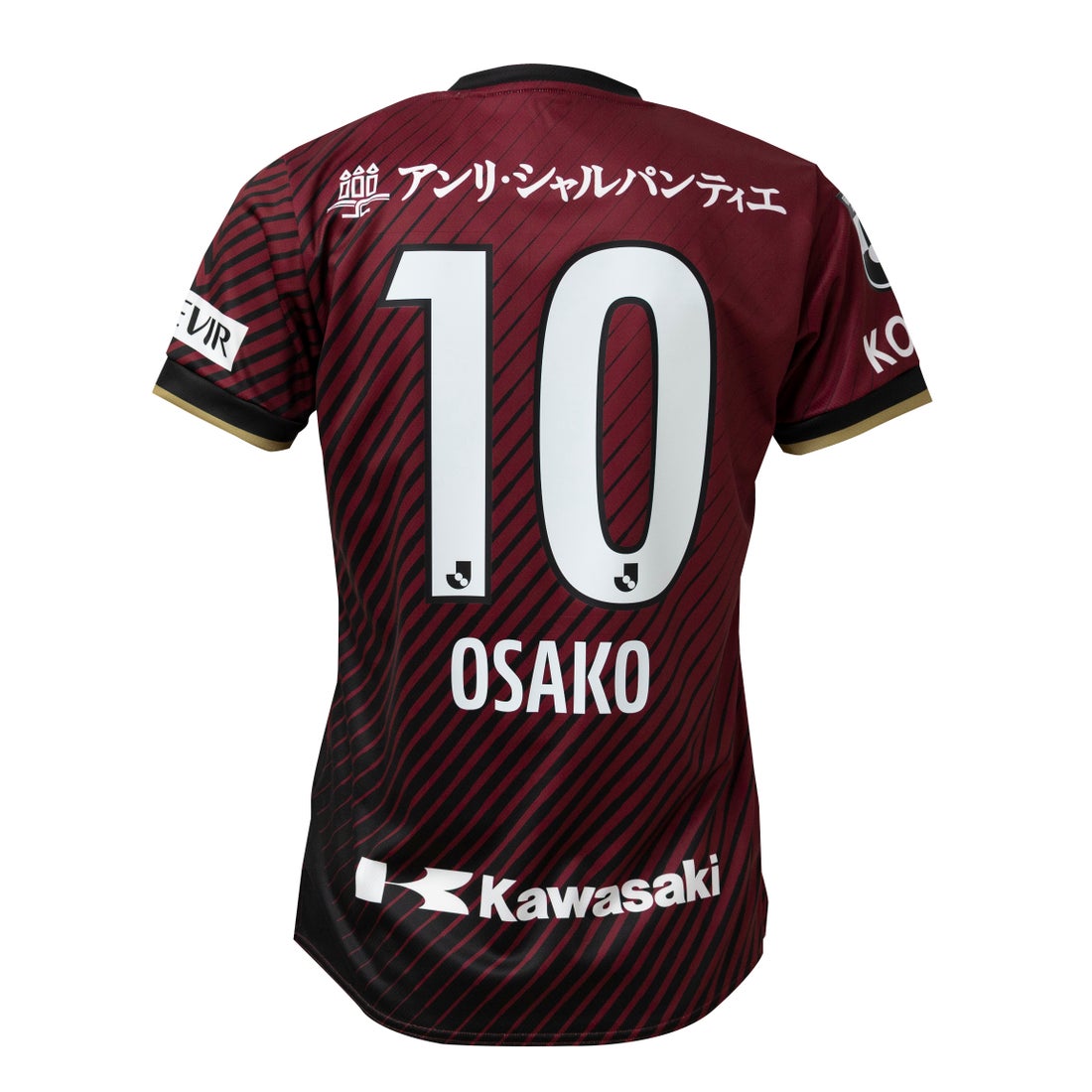 ASICS ヴィッセル神戸 2023 ユニフォーム ホーム 半袖 レプリカ #10