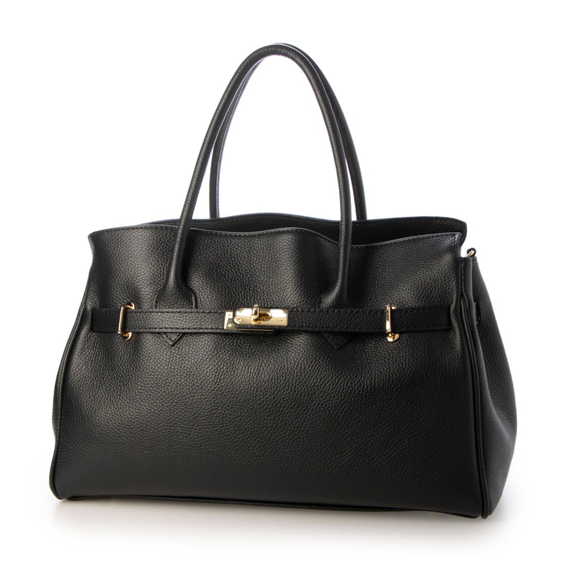 MADE IN ITALY】オウレンティ AULENTTI A4レザーベルトトートバッグ