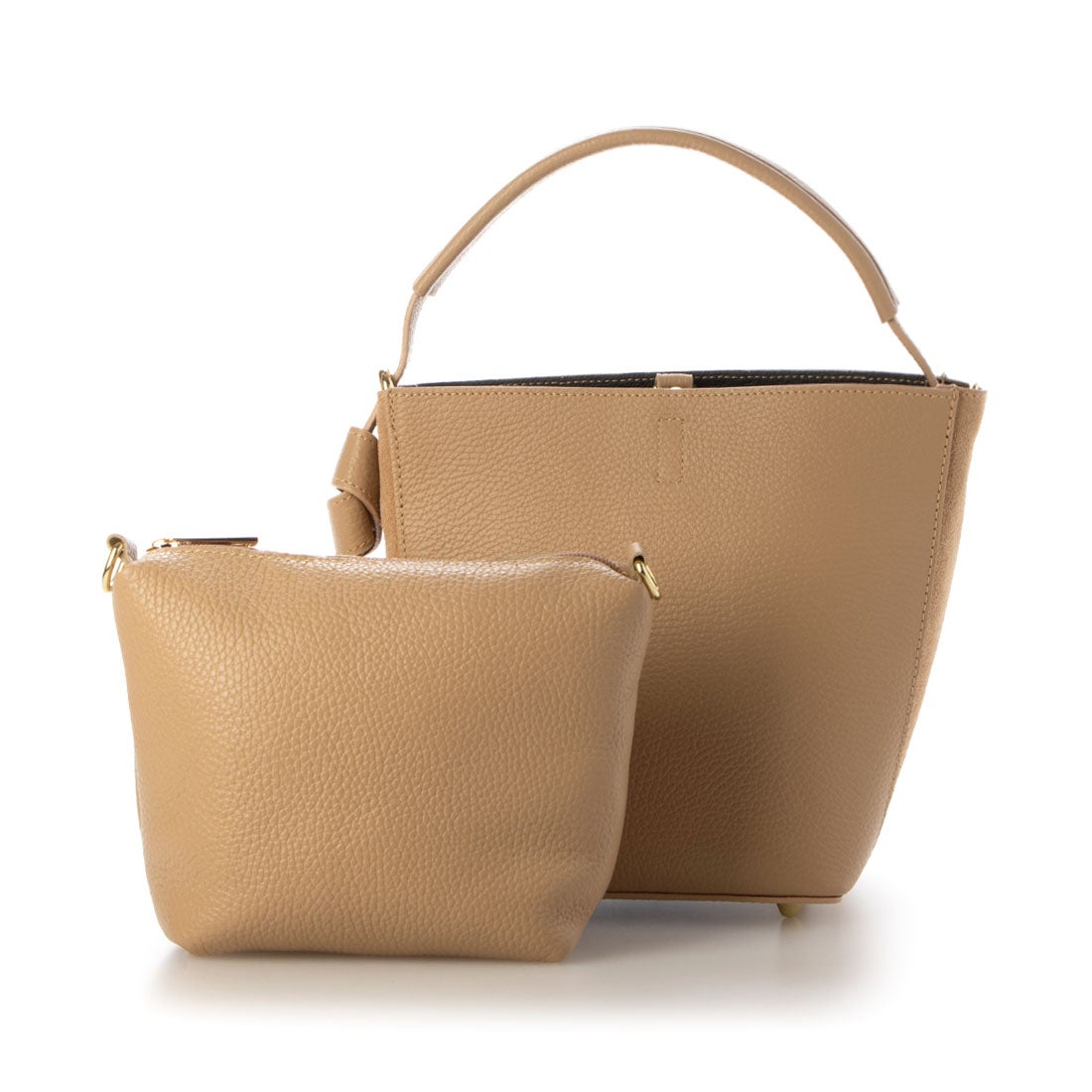 MADE IN ITALY】オウレンティ AULENTTI ポーチ付マルチwayショルダー