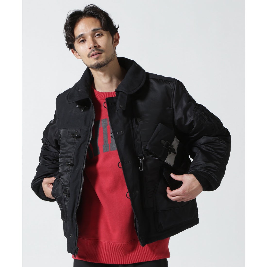 アヴィレックス AVIREX CWU TYPE FIREMAN JACKET /ファイヤーマン