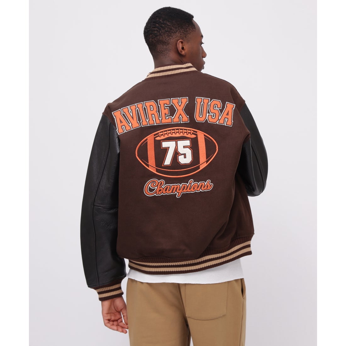 アヴィレックス AVIREX 《WEB&DEPOT限定》SKOOKUM VARSITY JACKET