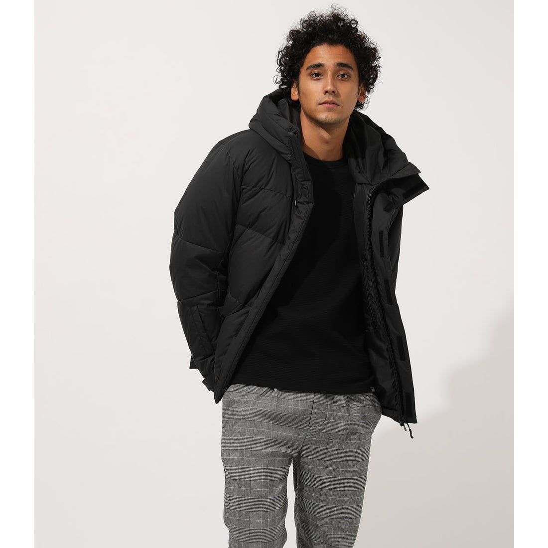 AZUL BY MOUSSY MINOTECH DOWN JACKET BLK -靴＆ファッション通販