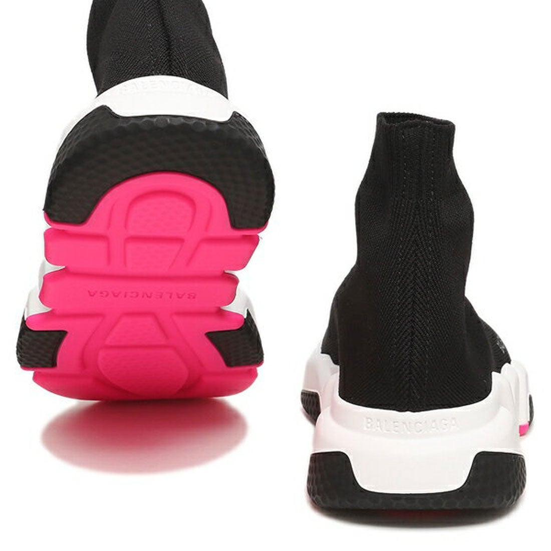 バレンシアガ BALENCIAGA スニーカー 靴 スピード ロゴ ブラック