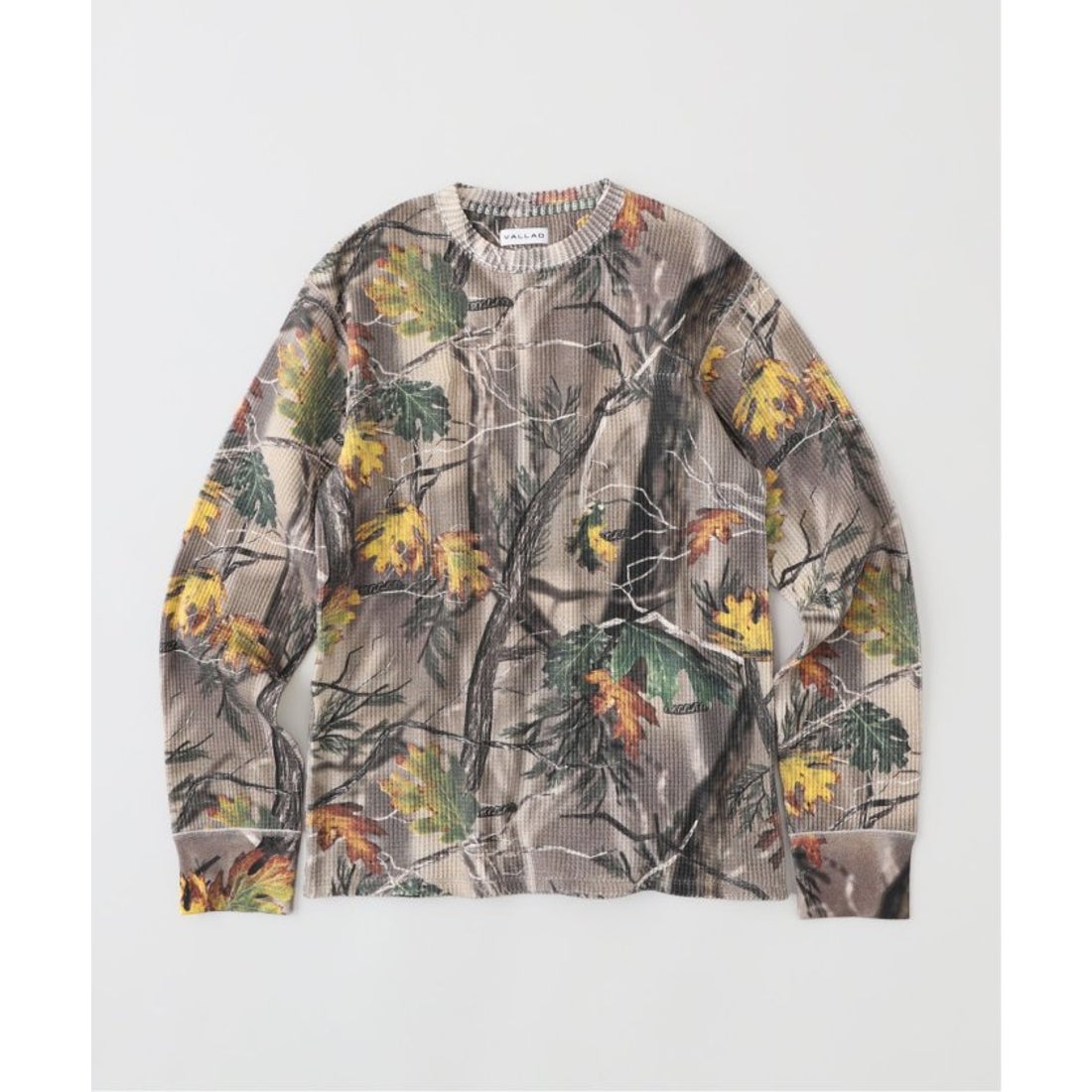 パルプ PULP 【VALLAD / バラッド】カモ サーマル ロング Tee （カーキ