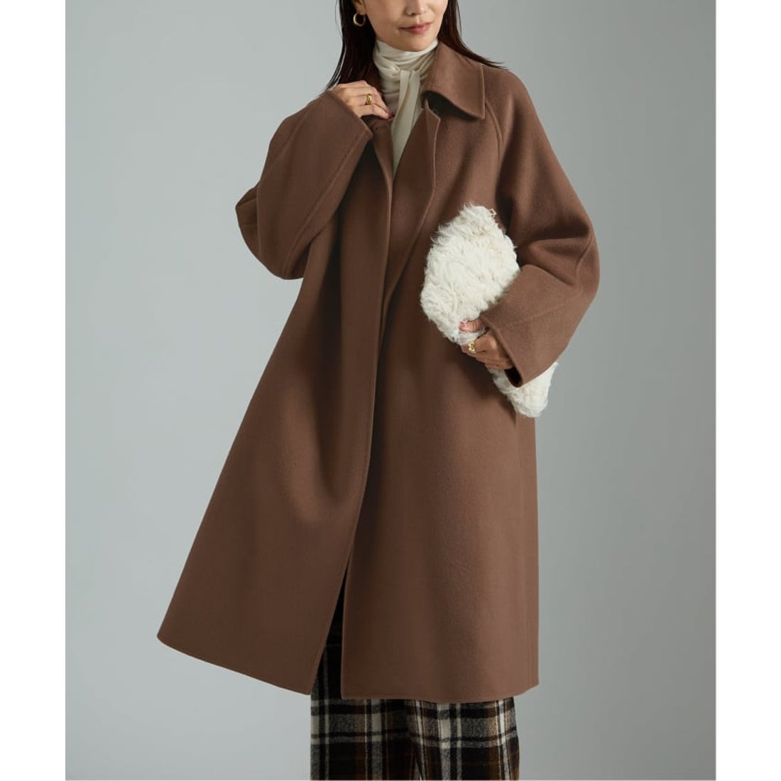 ヴェルメイユ パー イエナ VERMEIL par iena シャルムビーバーコート