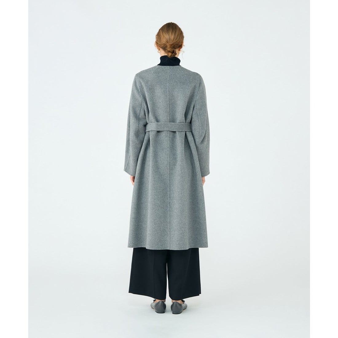 ボールジィ Ballsey プレミアムウールリバー ノーカラーコート （15