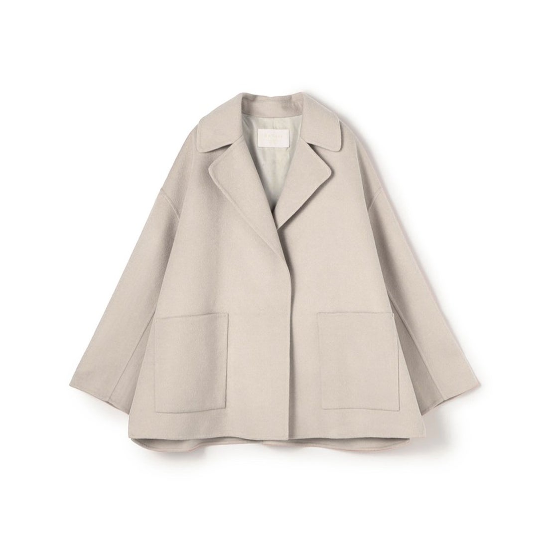 ボールジィ Ballsey プレミアムウールリバー オープンカラーショート