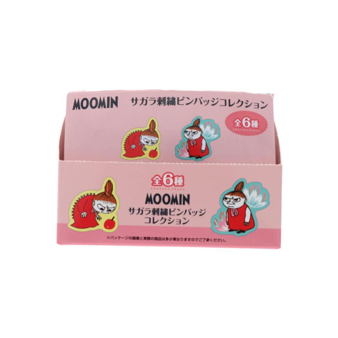 シネマコレクション cinemacollection ムーミン バッチ サガラ刺繍