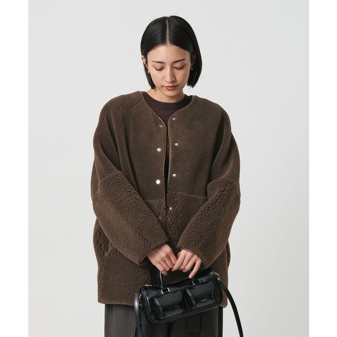 BEAUTY&YOUTH UNITED ARROWS 【WEB限定】ボア×フェイクムートン