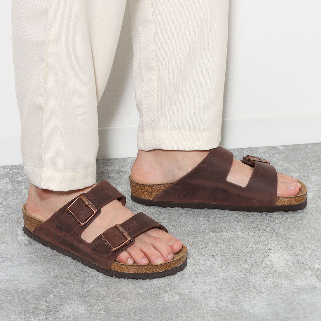 ビルケンシュトック BIRKENSTOCK Arizona Waxy Leather 【レギュラー幅