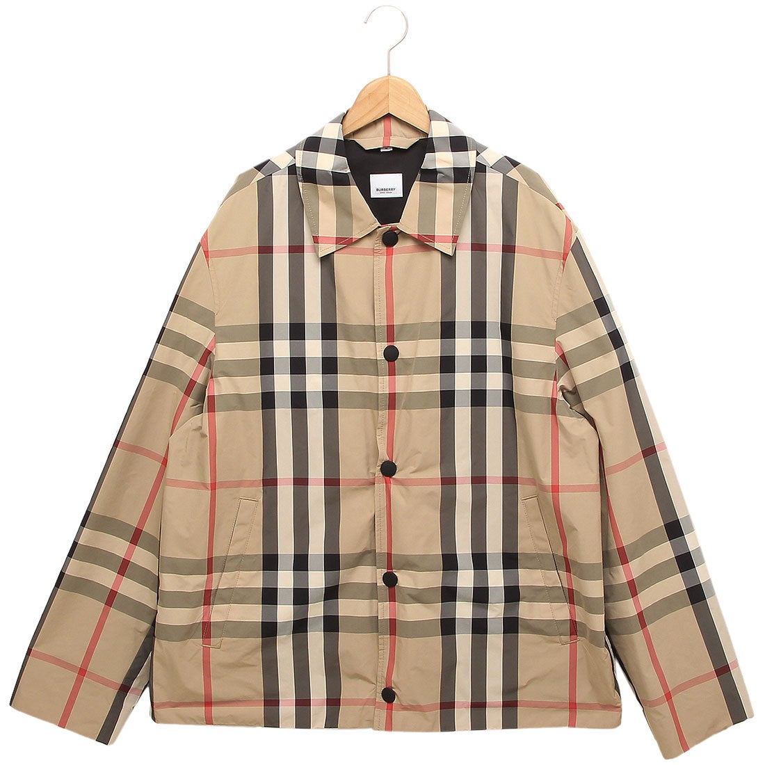 バーバリー BURBERRY ジャケット コーチジャケット ベージュ メンズ