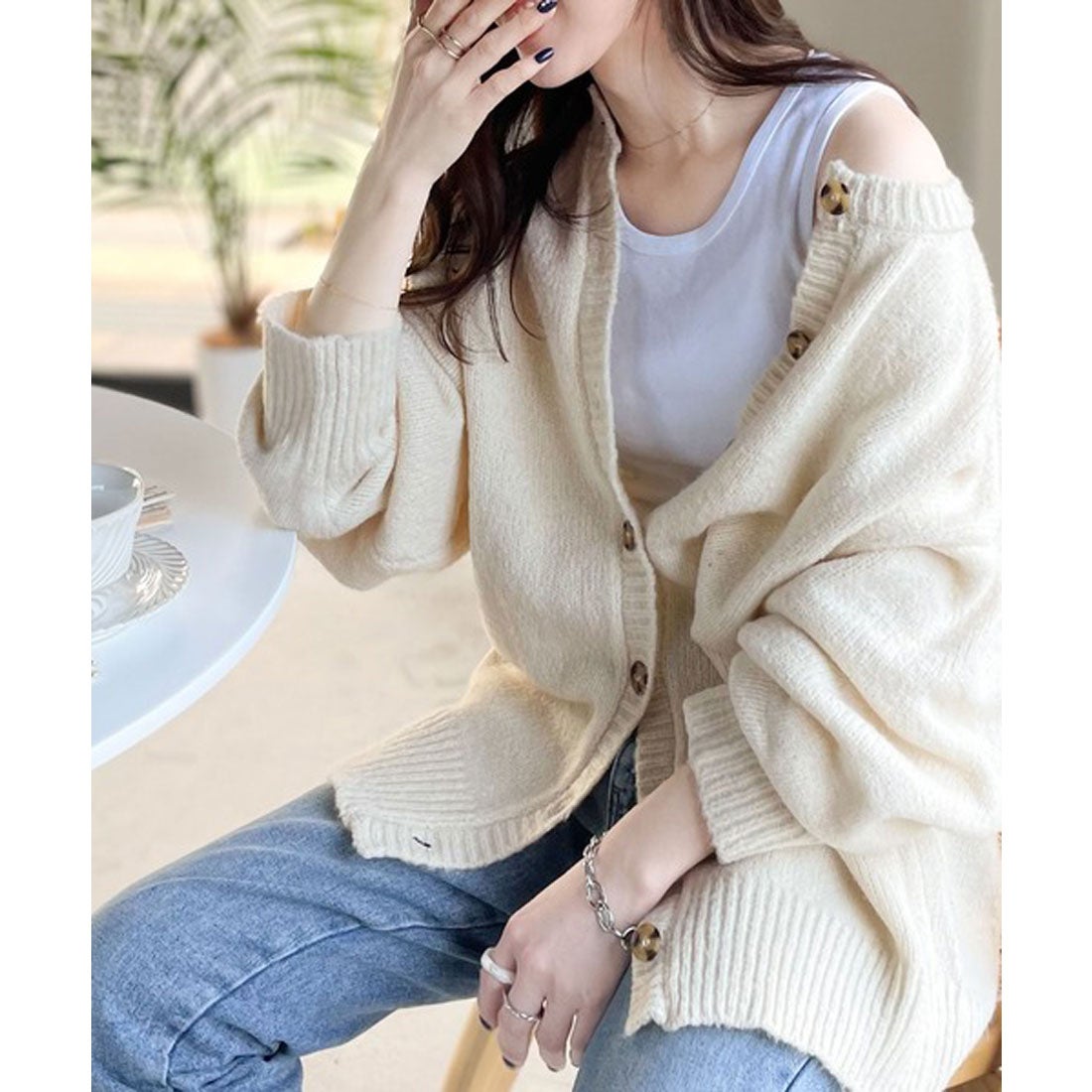 クラシカルエルフ Classical Elf もちもち癒され。2wayニット