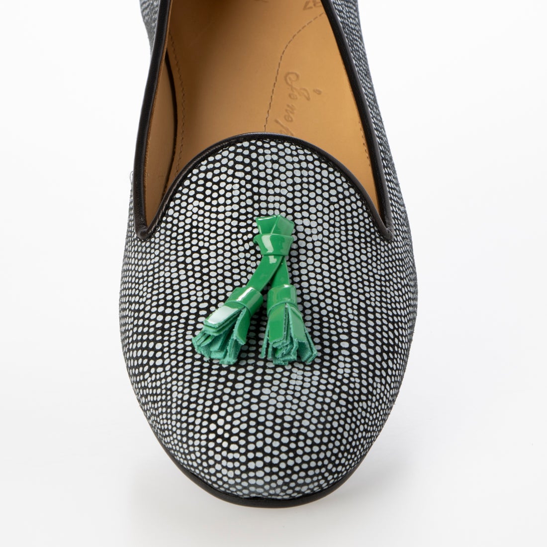 シャテル Chatelles Albert Tassels （ホワイト＆ブラック） -靴