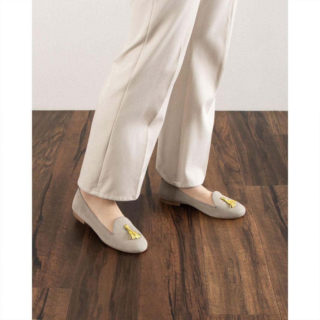 シャテル Chatelles Francois Pietra Tassels （Pietra（ライトグレー