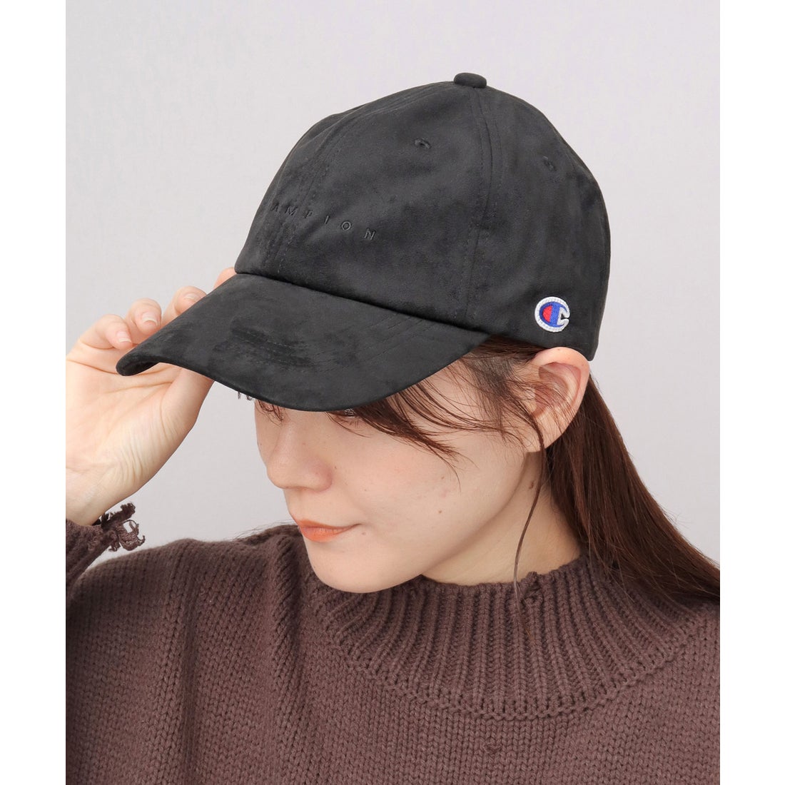 チャンピオン Champion キャップ ロングブリムキャップ （ブラック