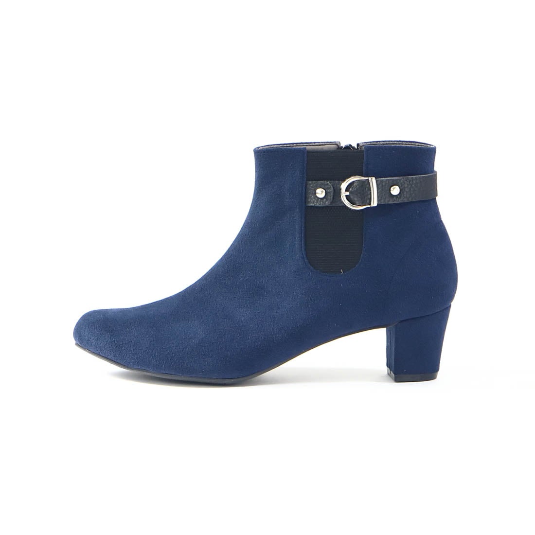 ギャラリー gallery レディース ショートブーツ バックルデザイン