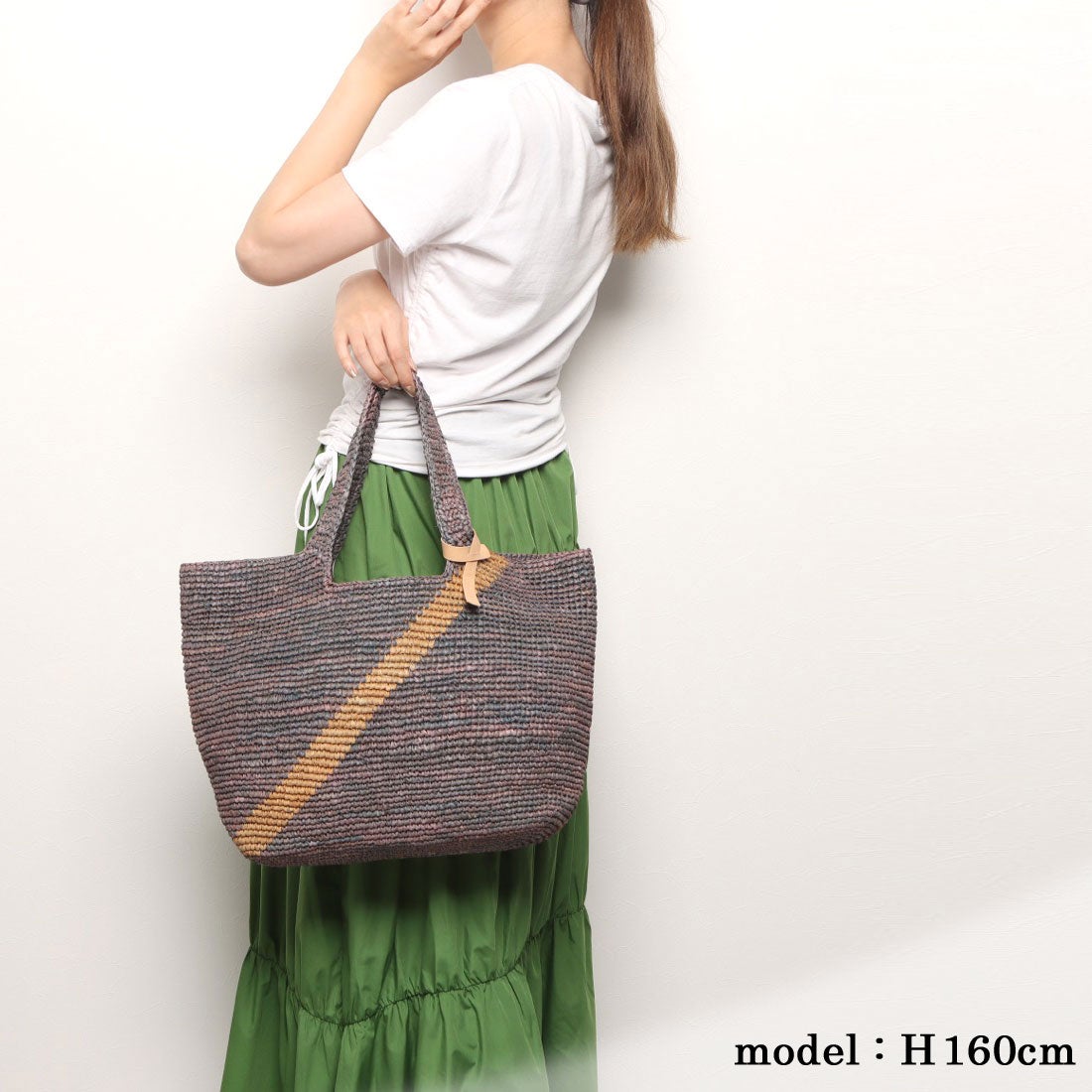 ガブリエル フランツェン gabriele frantzen ラフィアバッグ