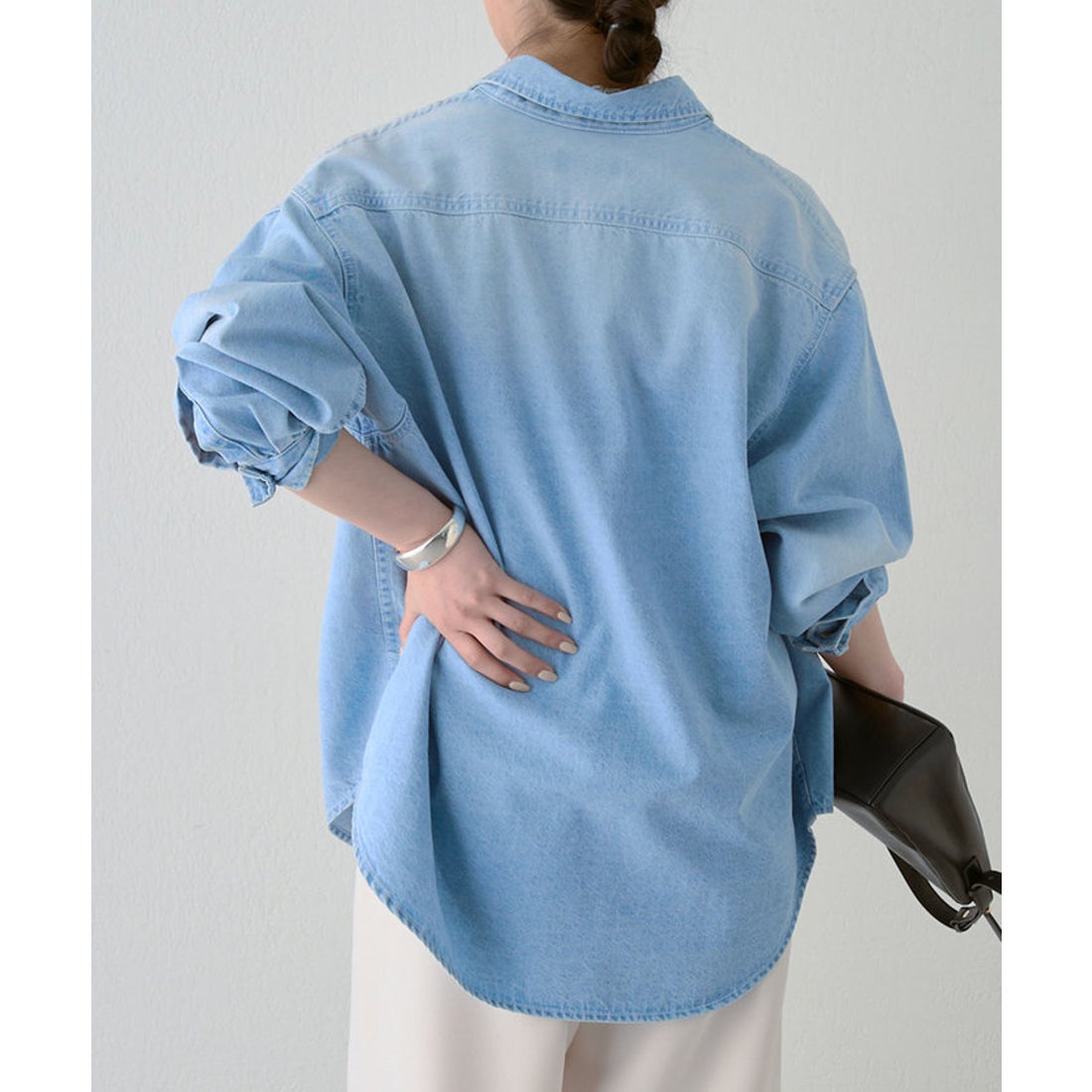 ガリャルダガランテ GALLARDAGALANTE デニムシャツ （blue