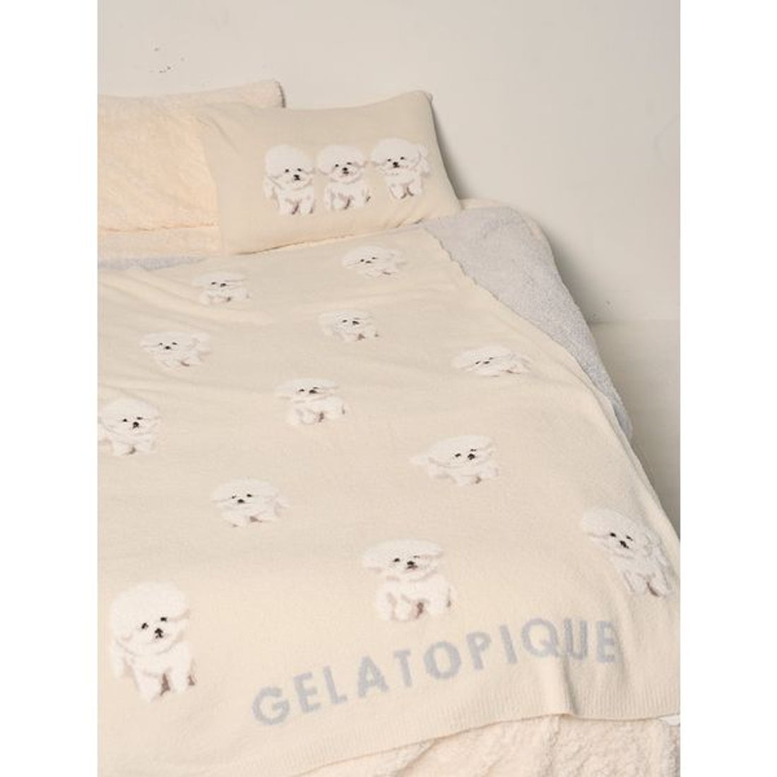 ジェラートピケ gelato pique 【Sleep】モチーフジャガードマルチ