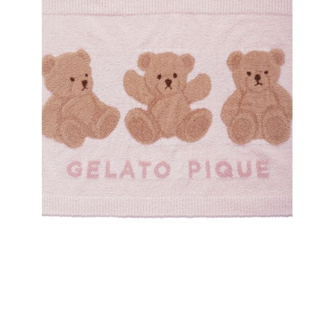 ジェラートピケ gelato pique 【CAT&DOG】ベアジャガードブランケット