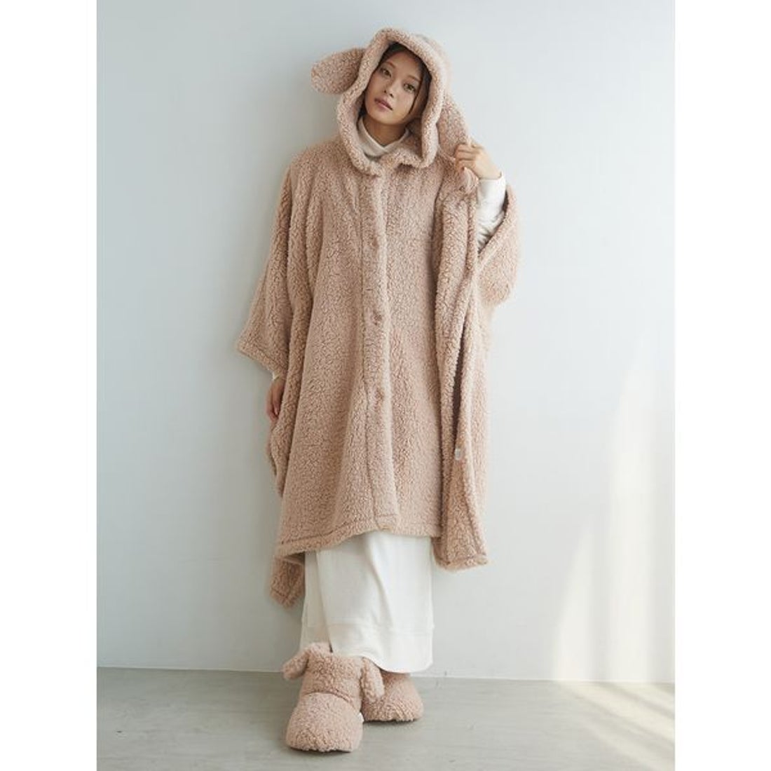 ジェラートピケ gelato pique 【Sleep】DOG / CAT 着る毛布 （BEG