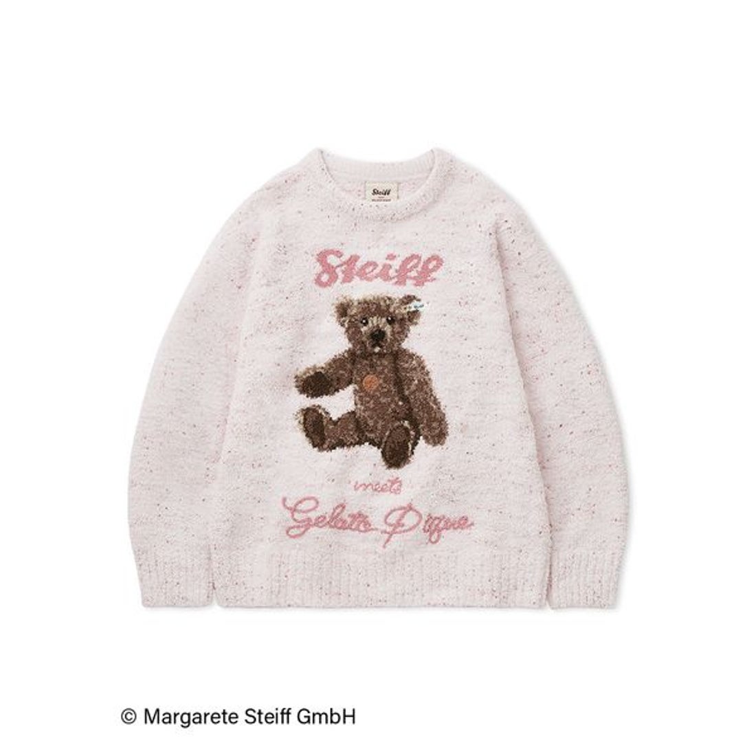 ジェラートピケ gelato pique 【Steiff】パウダーネップジャガードプル