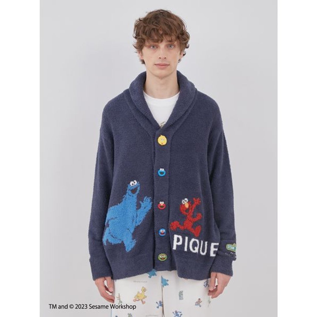 ジェラートピケ gelato pique 【SESAME STREET】【UNISEX】ジャガード