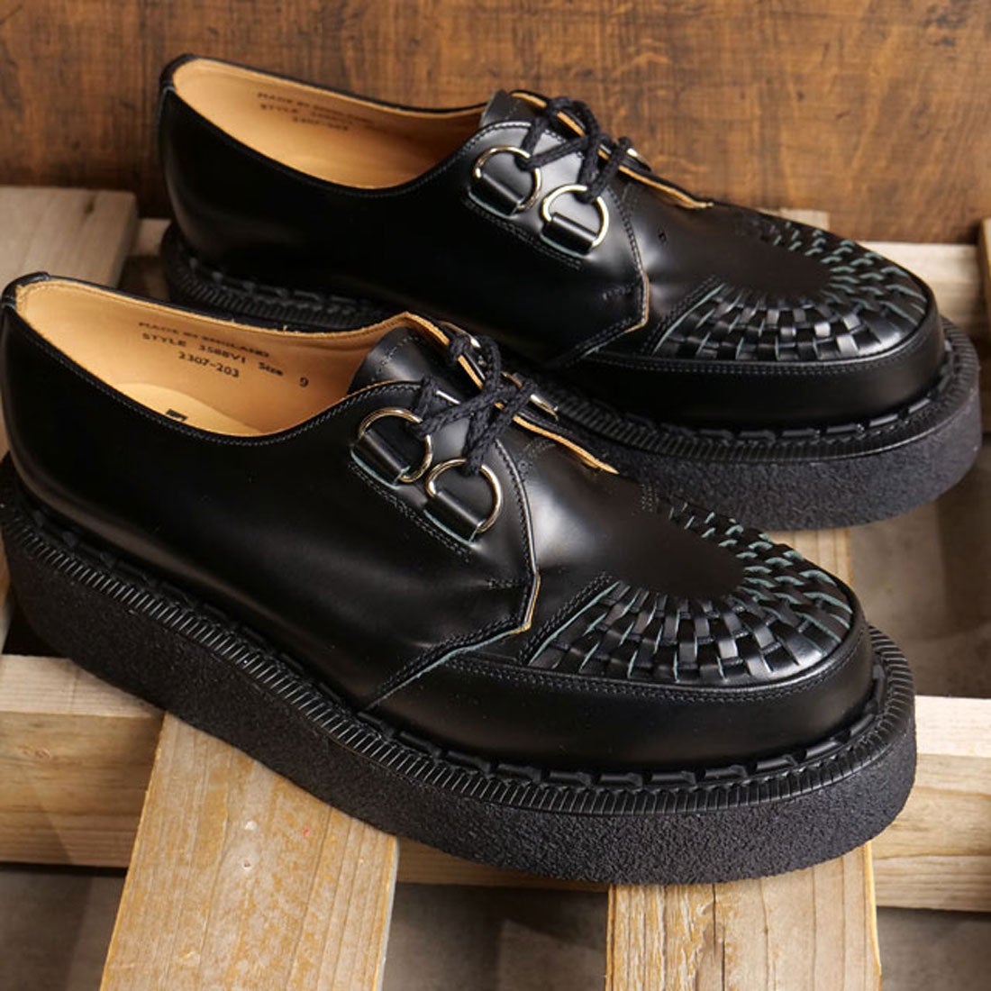 ジョージコックス GEORGE COX SKIPTON BLACK [3588-VI-040] （BLACK