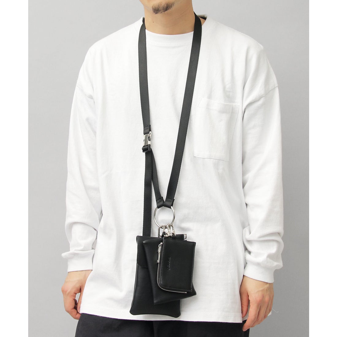 グラベラ glabella ショルダーバッグ 3連 マルチ ミニショルダーバッグ