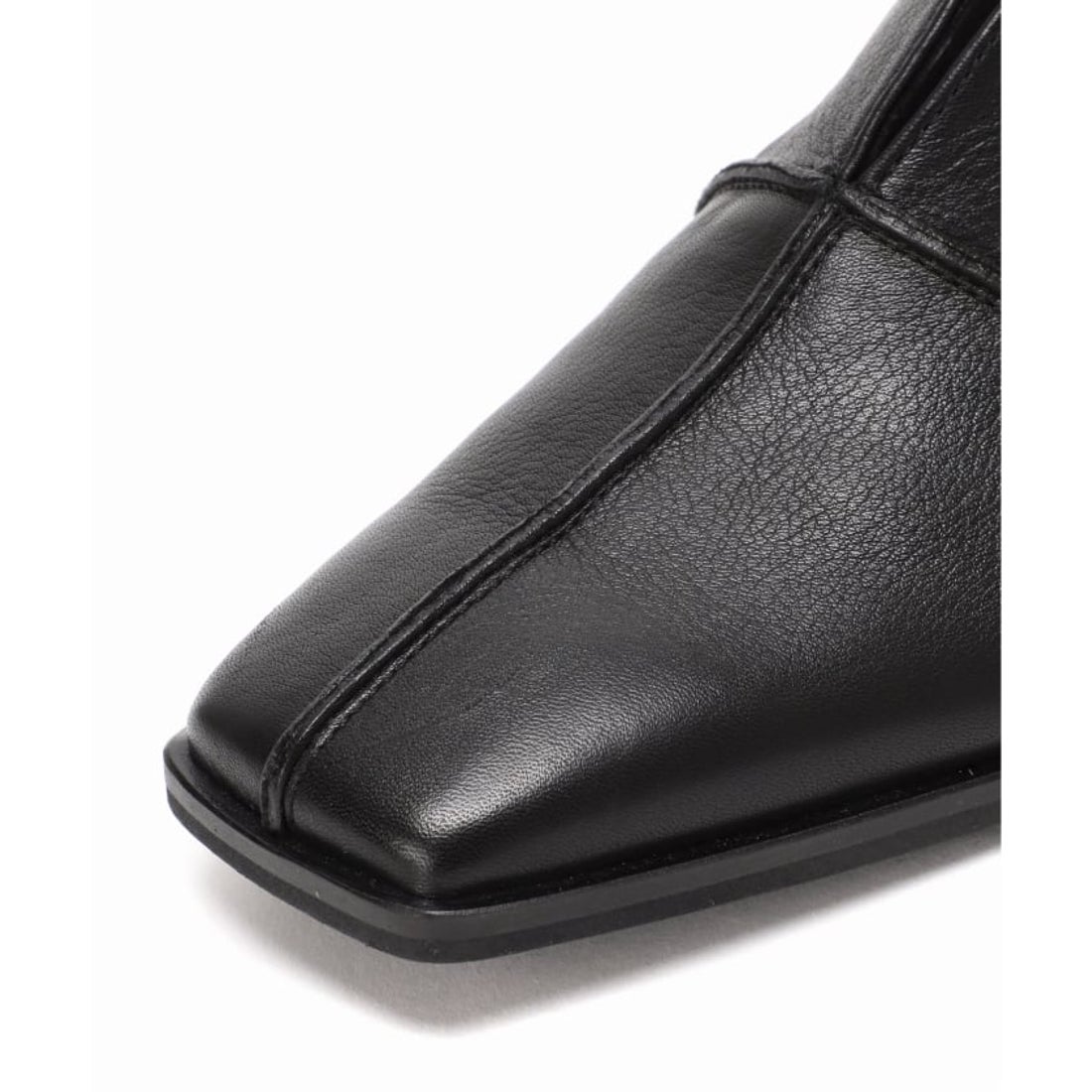 グリーズ GRISE 《追加》GRISEレザースクエアクロスシームアンクル