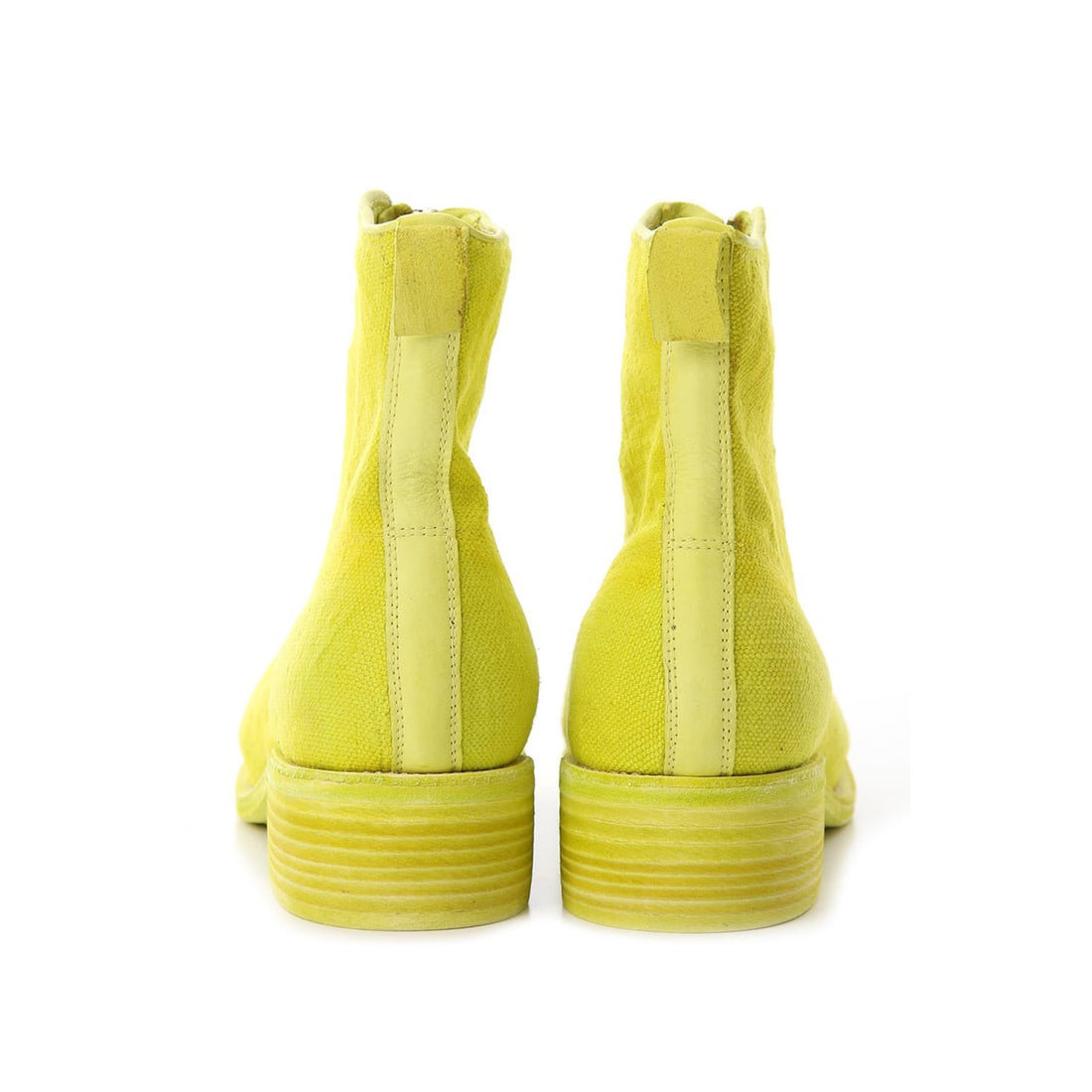 GUIDI Front Zip Boots Double Sole （Yellow） - Osaka / Kyoto