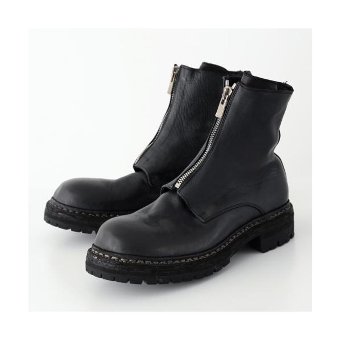 グイディ GUIDI GUIDI フロントジップブーツ GR05FRV ホースレザー