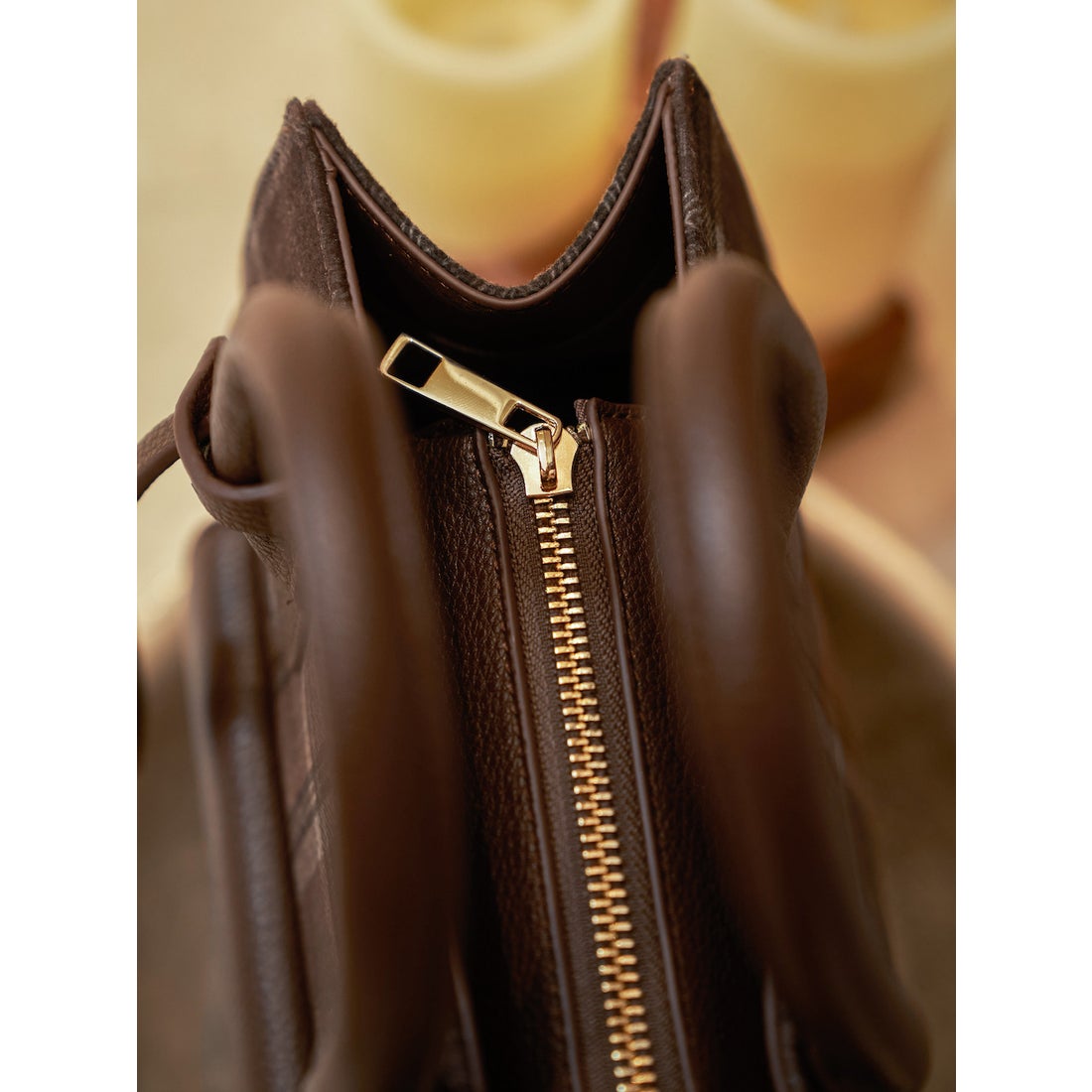 ダーリッチ Darich チェックドッキングバッグ （ブラウン