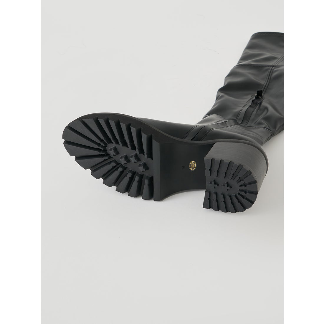 ダーリッチ Darich ソフトレザーニーハイブーツ （ブラック