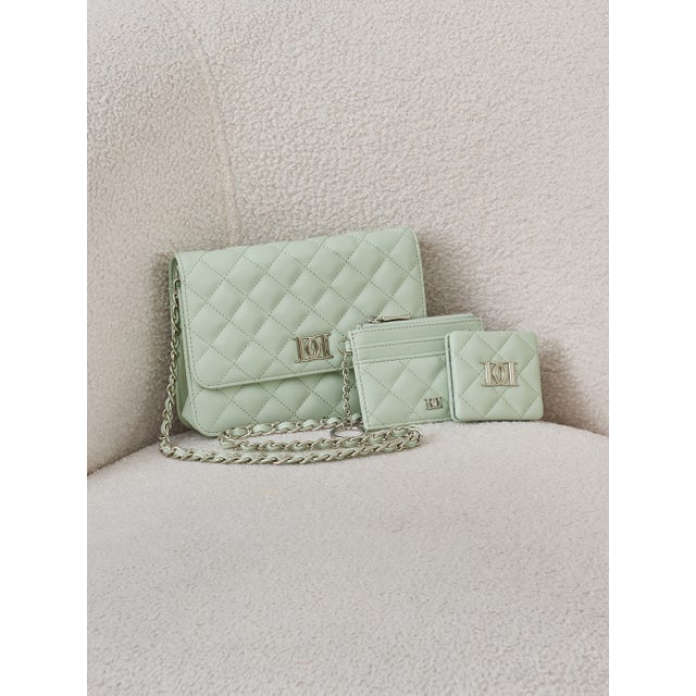 ダーリッチ Darich DDロゴキルティングトラベルセット （サックス