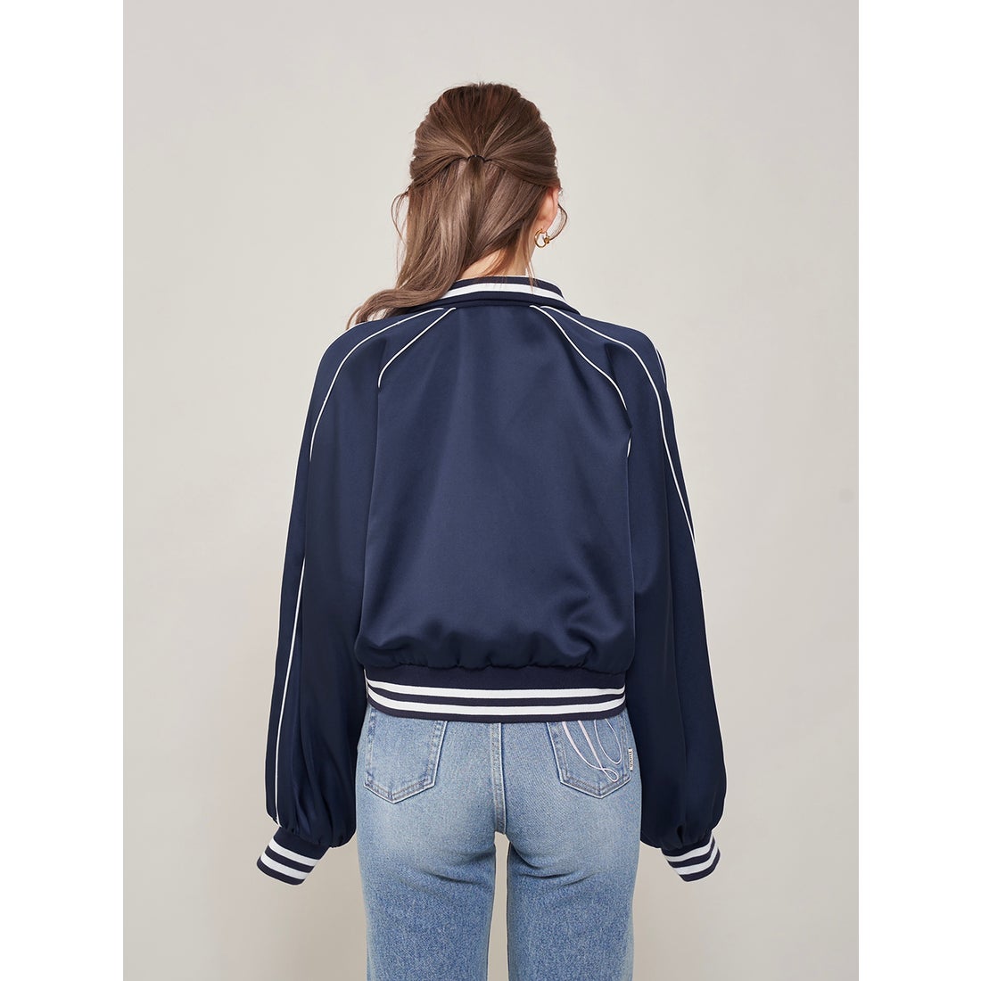 ダーリッチ Darich Darich Clubスカジャン （ネイビー） -ファッション