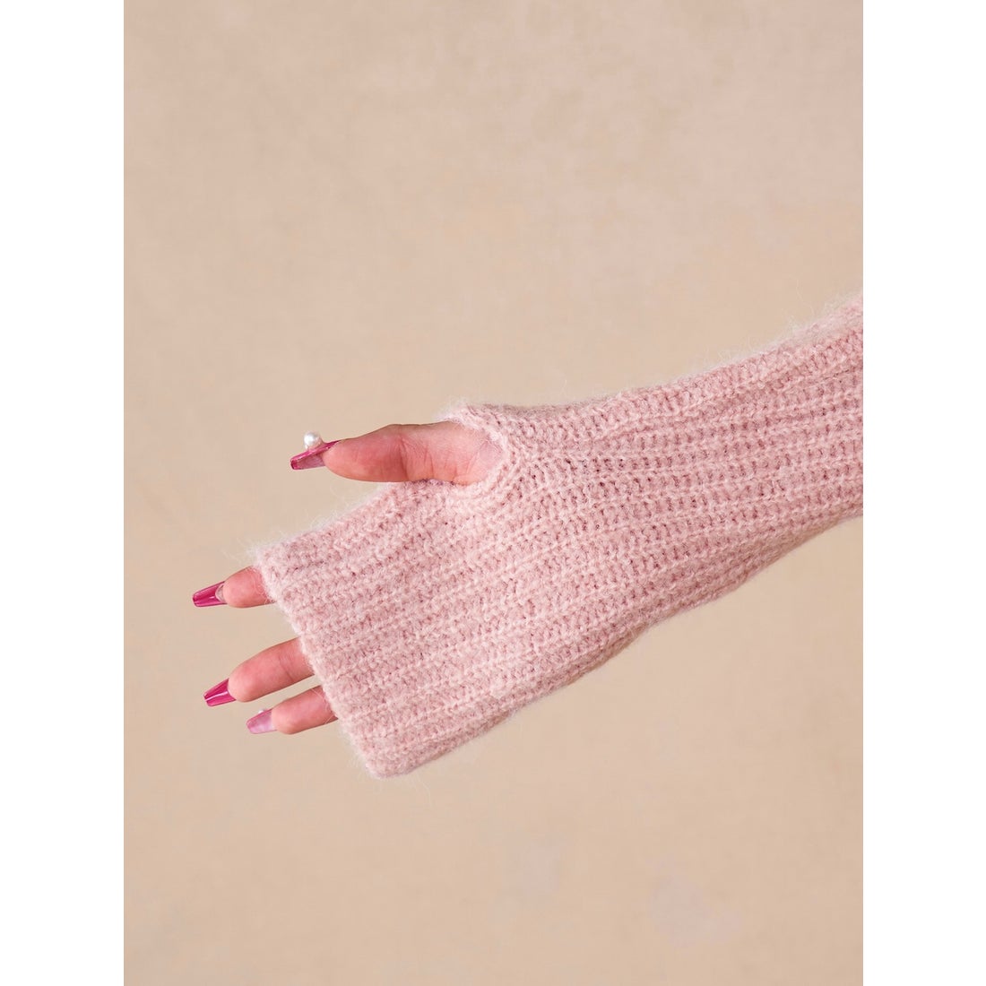 新品タグ付き ダーリッチ リボンビジューアメスリニットトップス