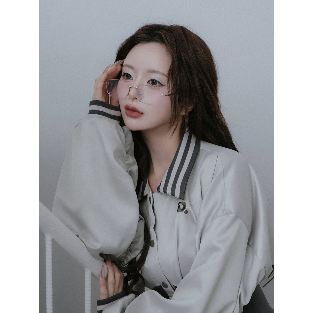 ダーリッチ Darich ドルマンスリムスカジャンミニワンピース （ピンク