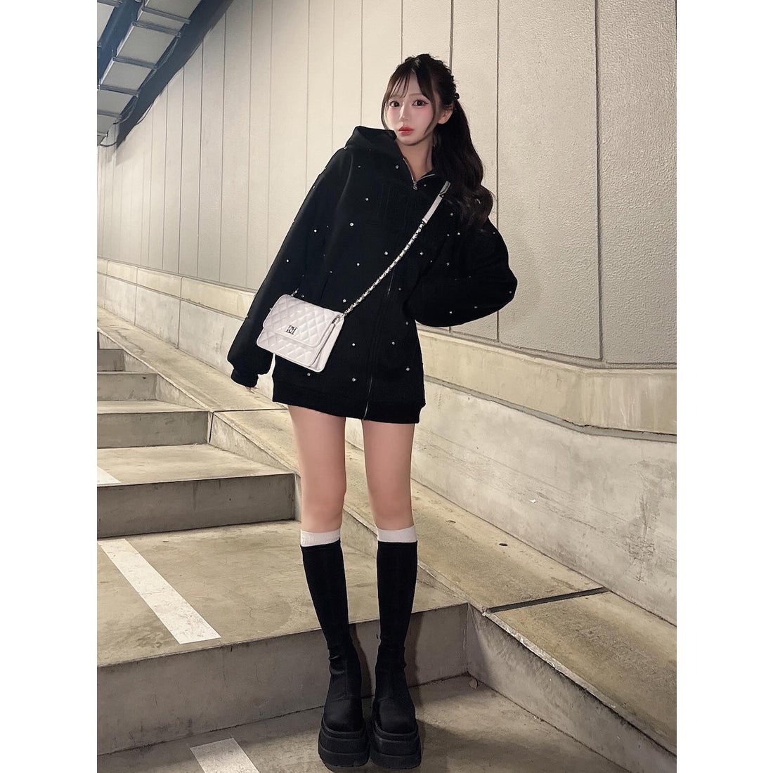 ダーリッチ Darich DDロゴキルティングトラベルセット （ホワイト