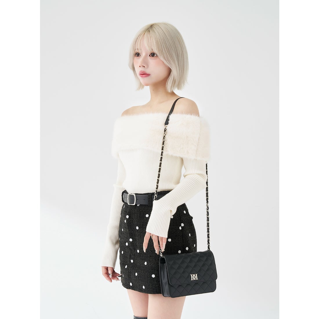 ダーリッチ Darich DDロゴキルティングトラベルセット （ブラック