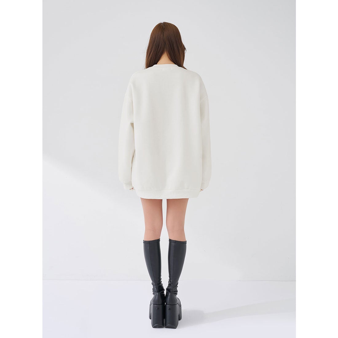 ダーリッチ Darich DDロゴビジュースウェットプルオーバー （ホワイト